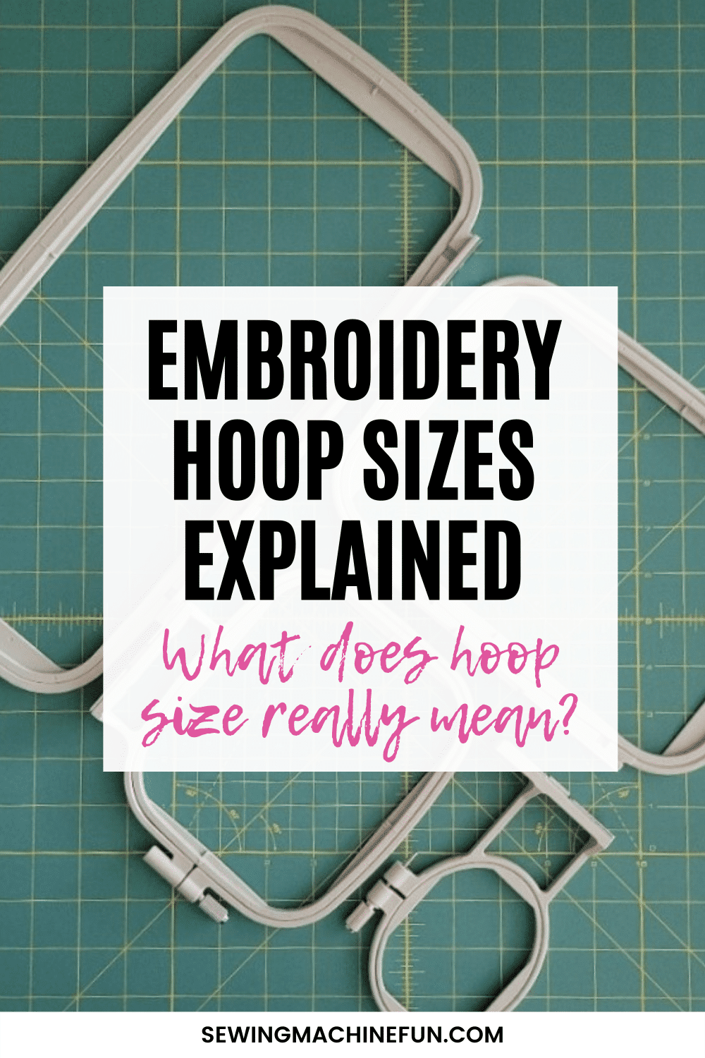 embroidery hoop sizes conversions