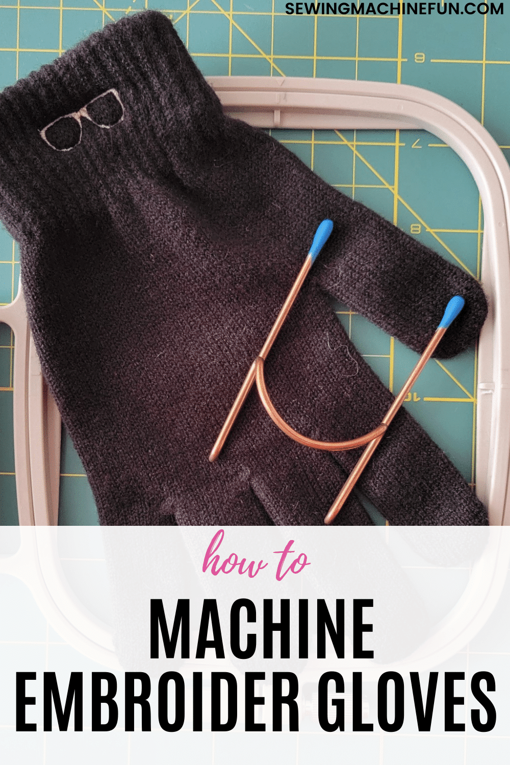 how to embroider a glove