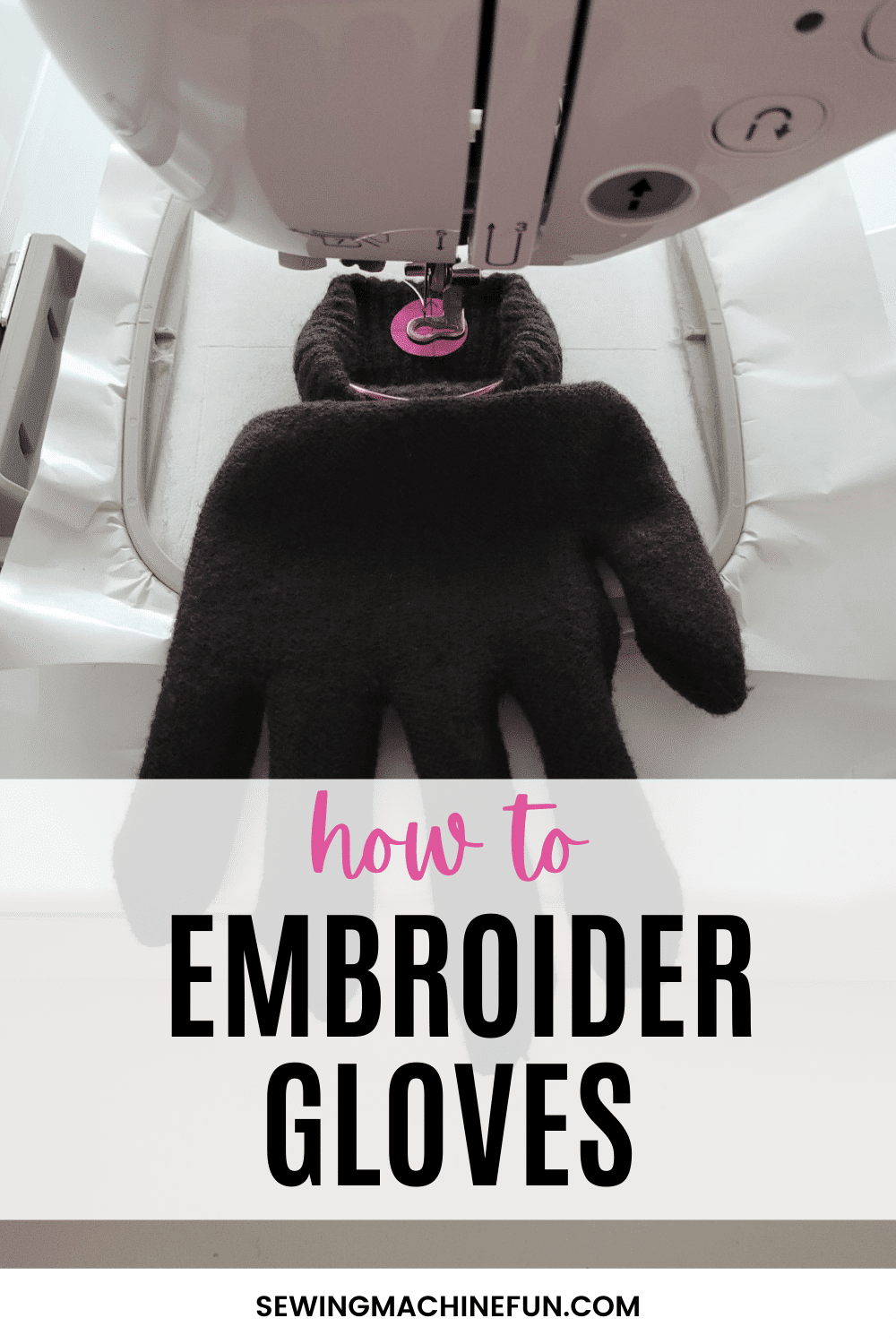 how to embroider gloves