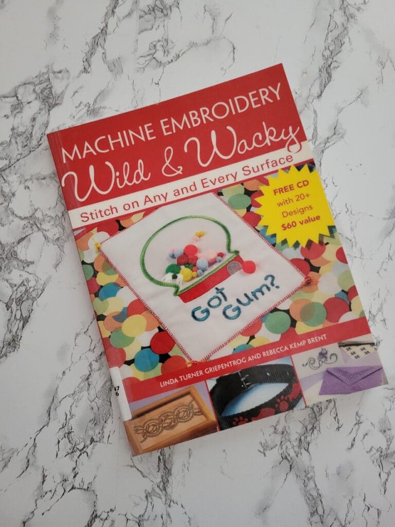 machine embroidery wild and wacky book