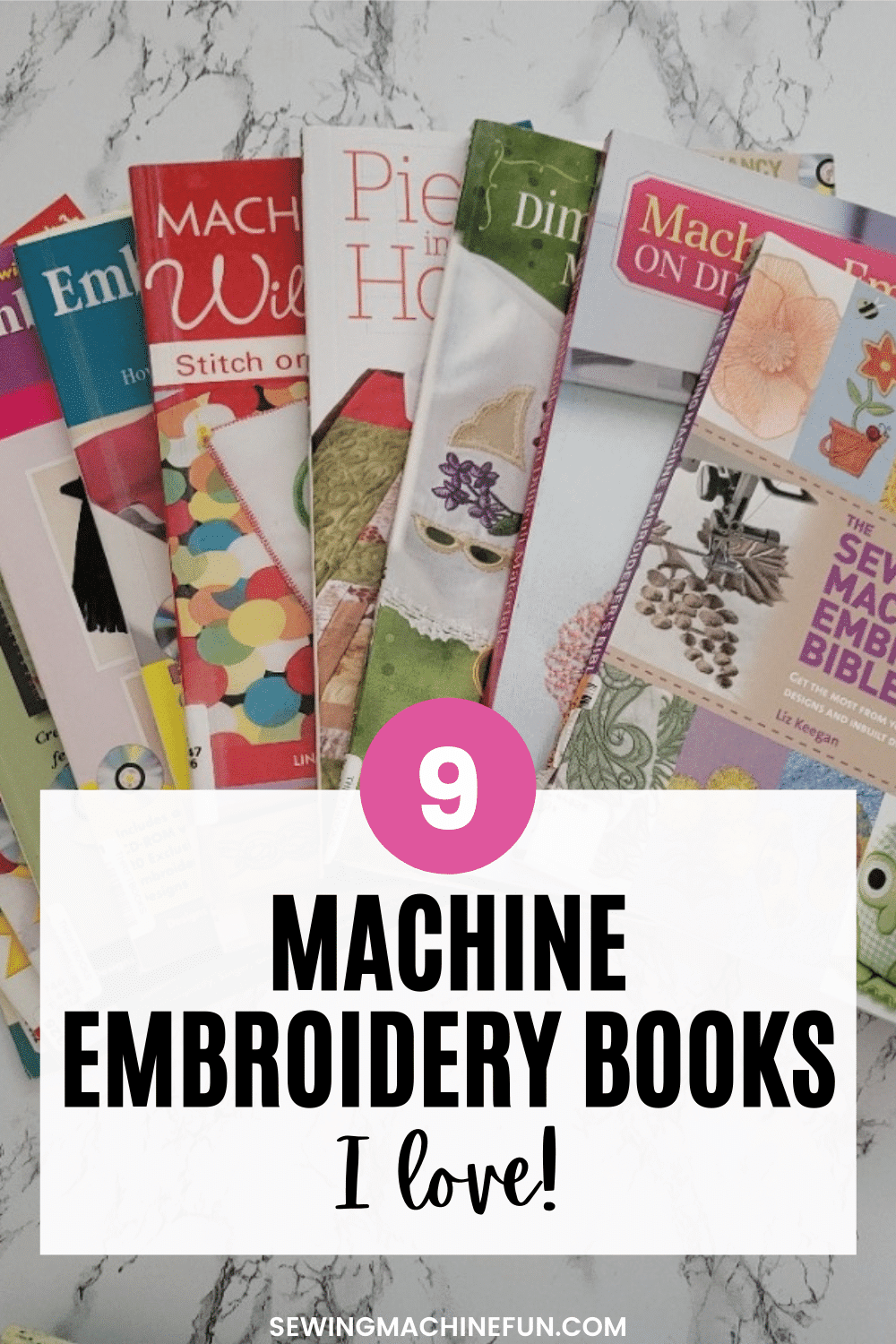 best machine embroidery books