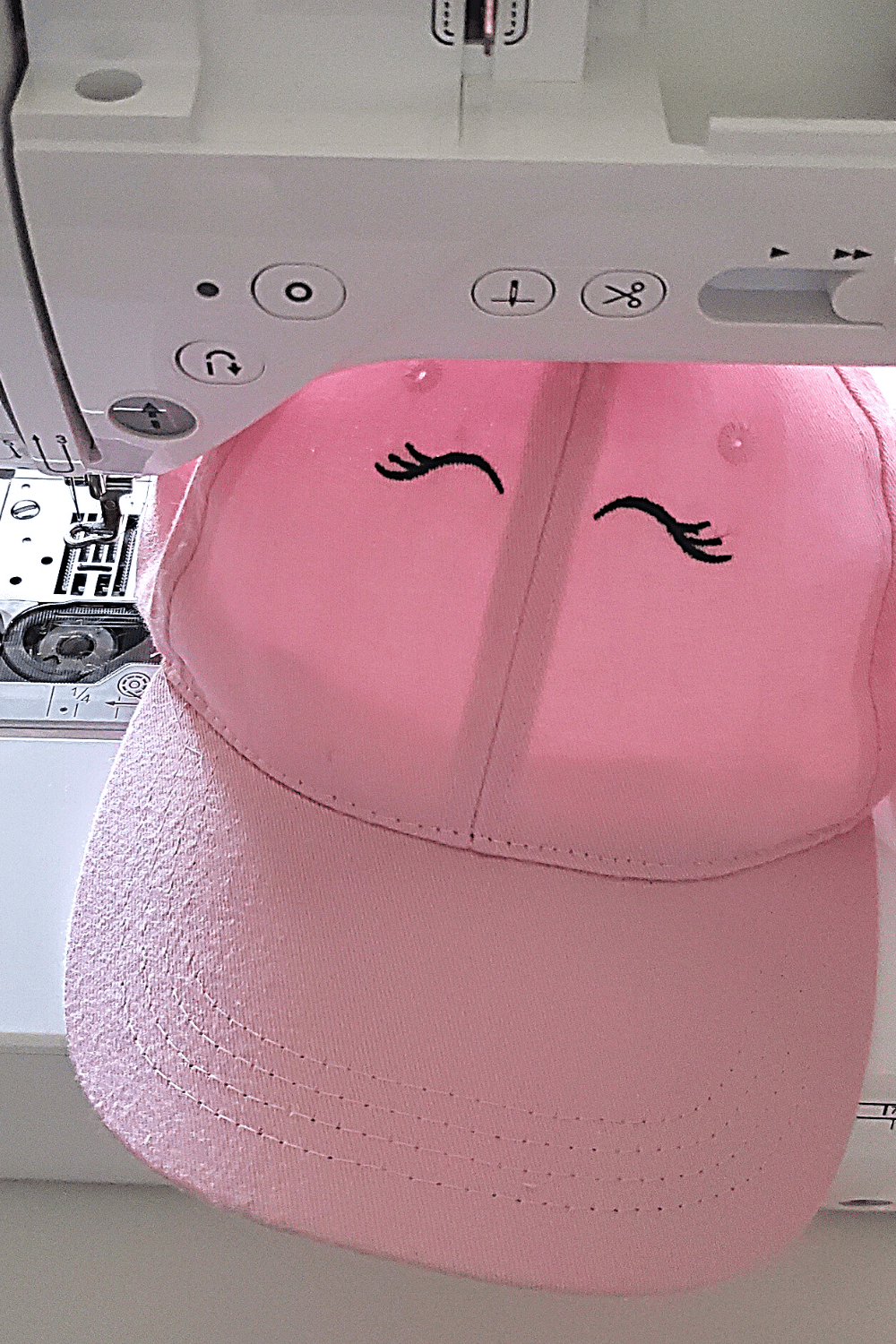 embroidered cap