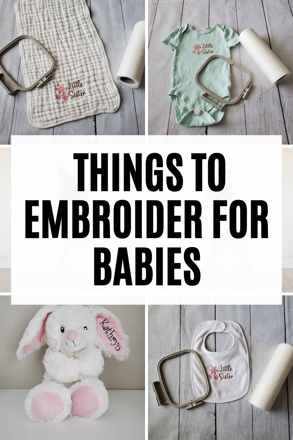 things to embroider for babies