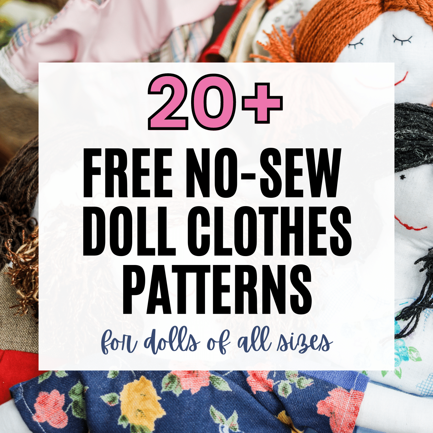 no-sew barbie doll patterns