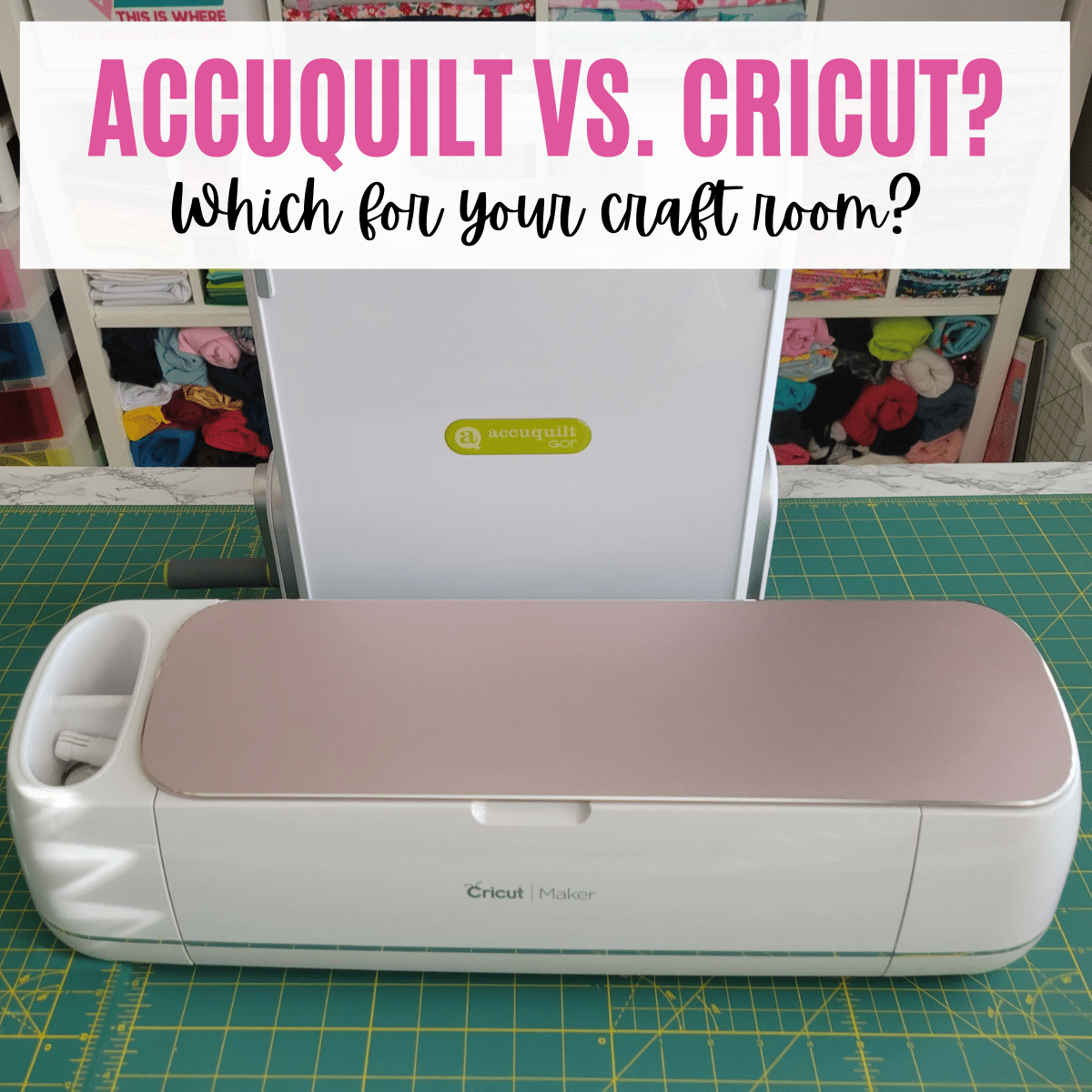 accuquilt vs. cricut differences compared