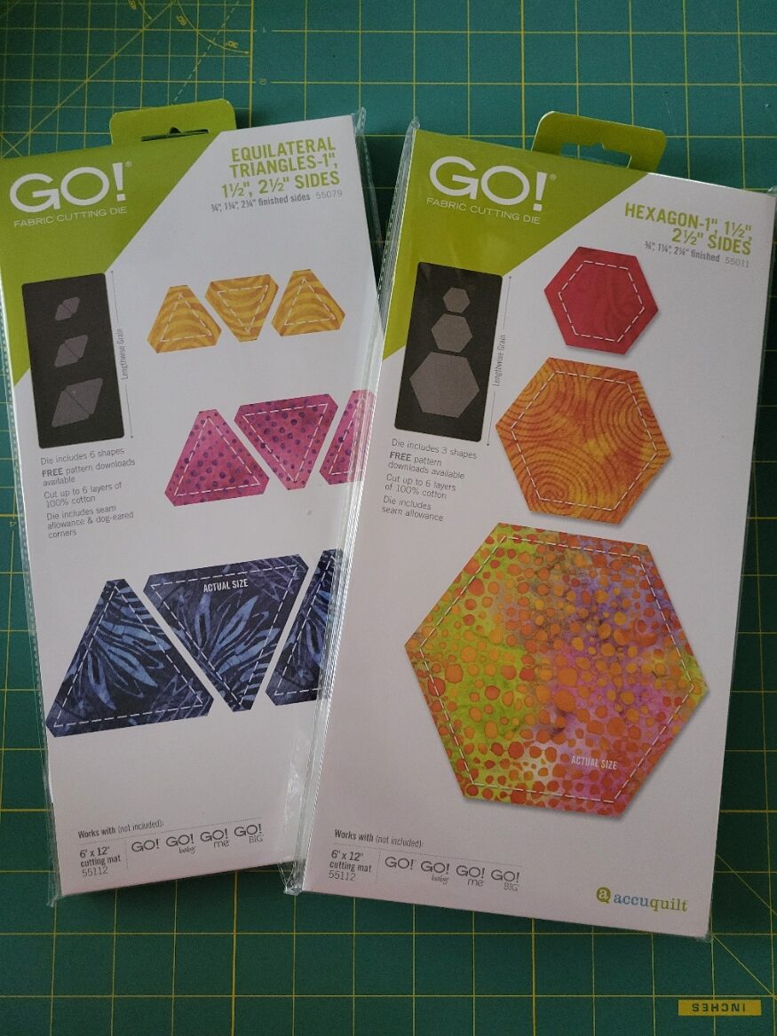 hexies and equilateral triangles