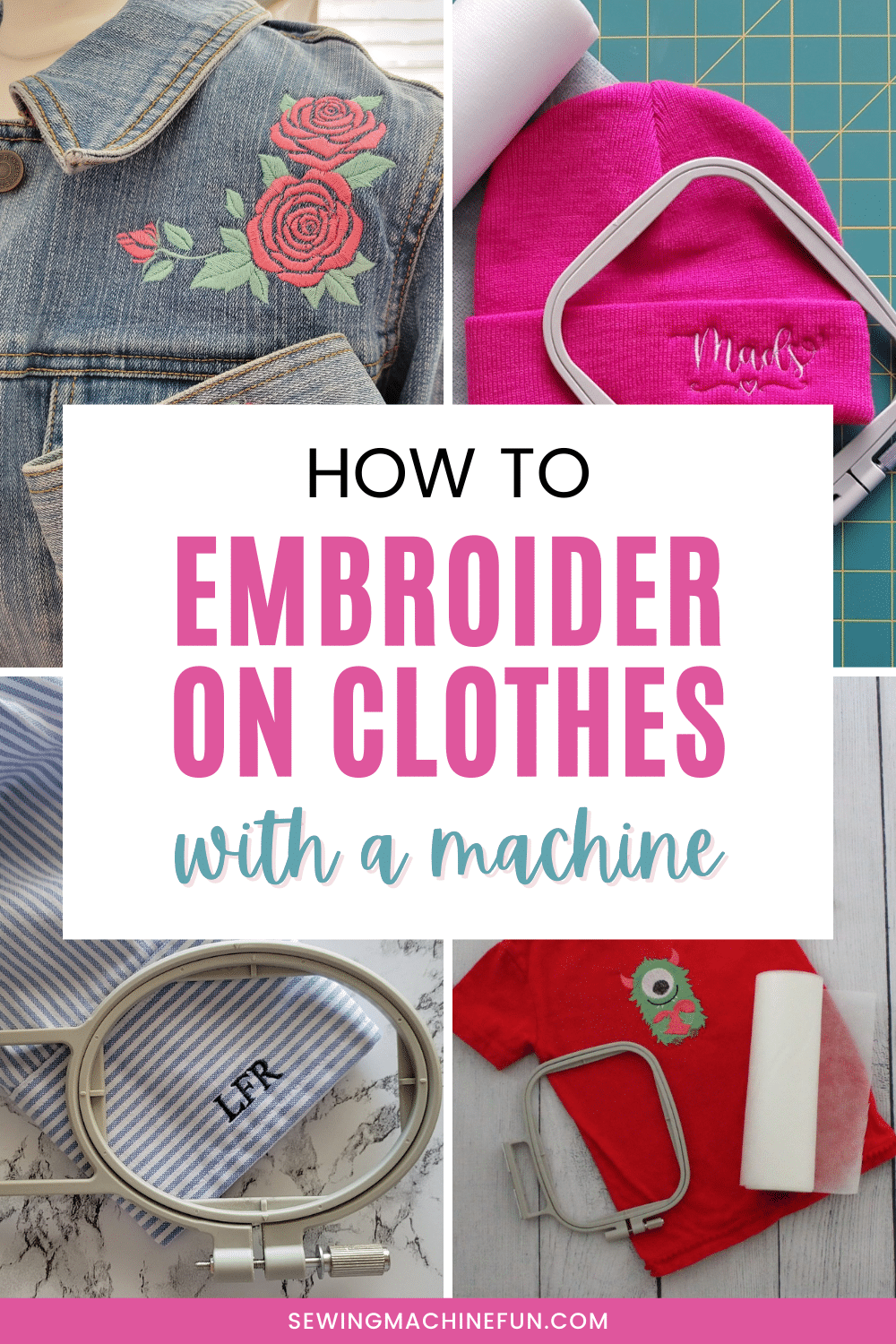 how to embroider clothes