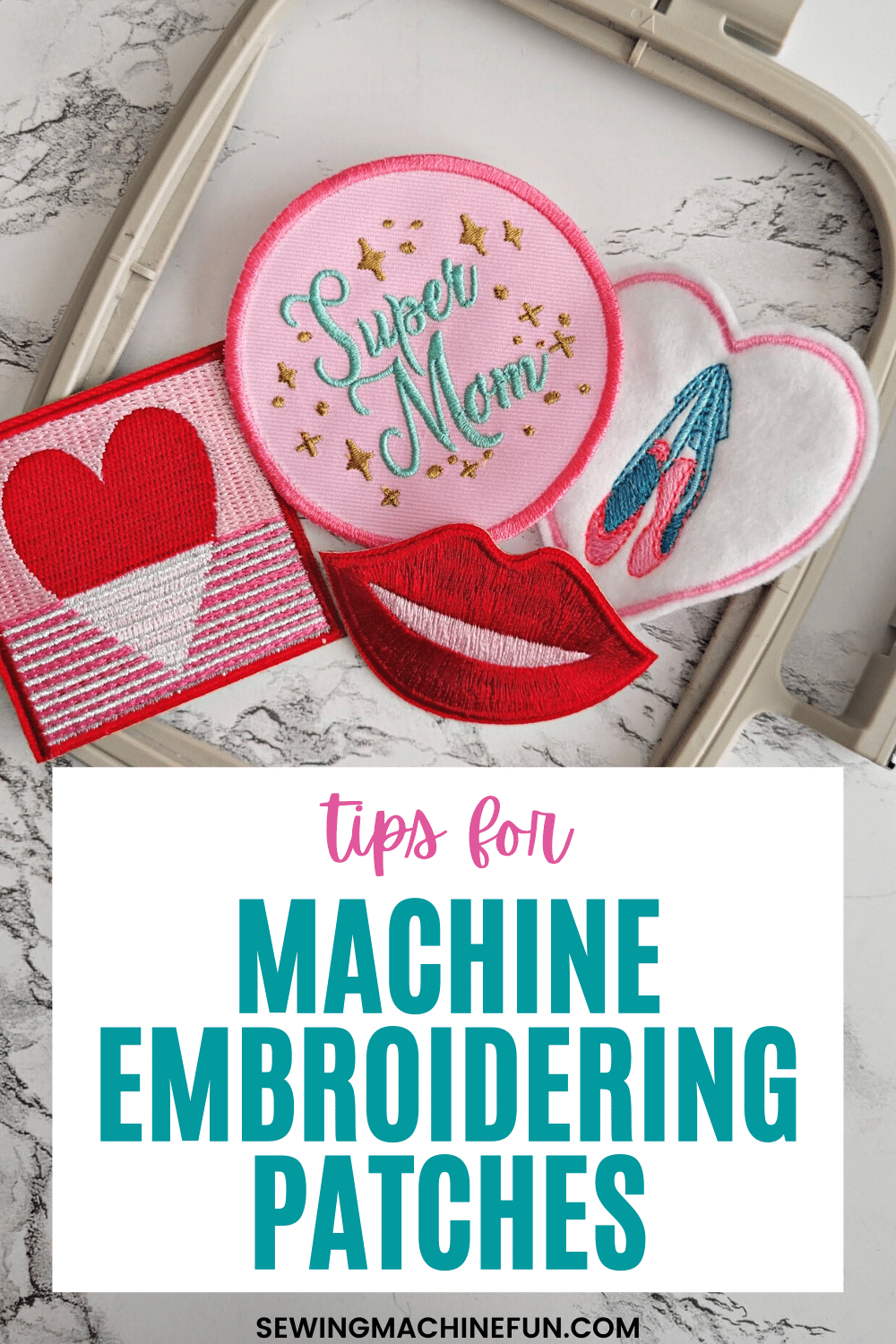 how to make embroidered patches