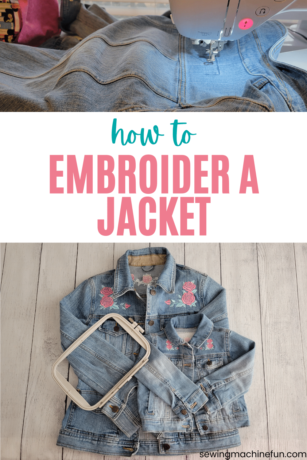 how to embroider a jacket