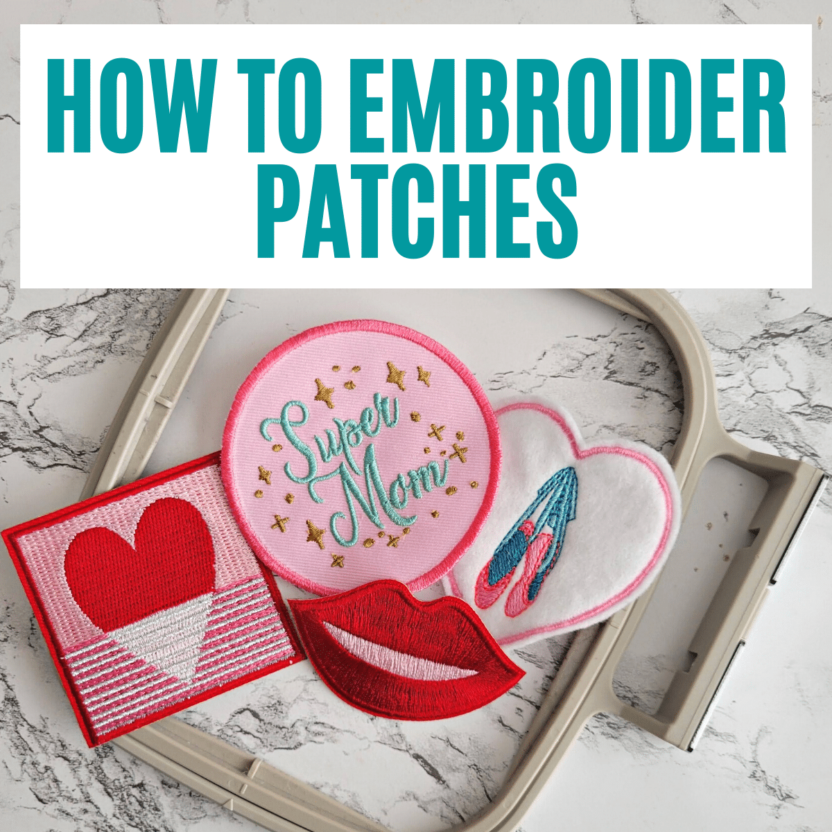 how to make custom embroidery patches