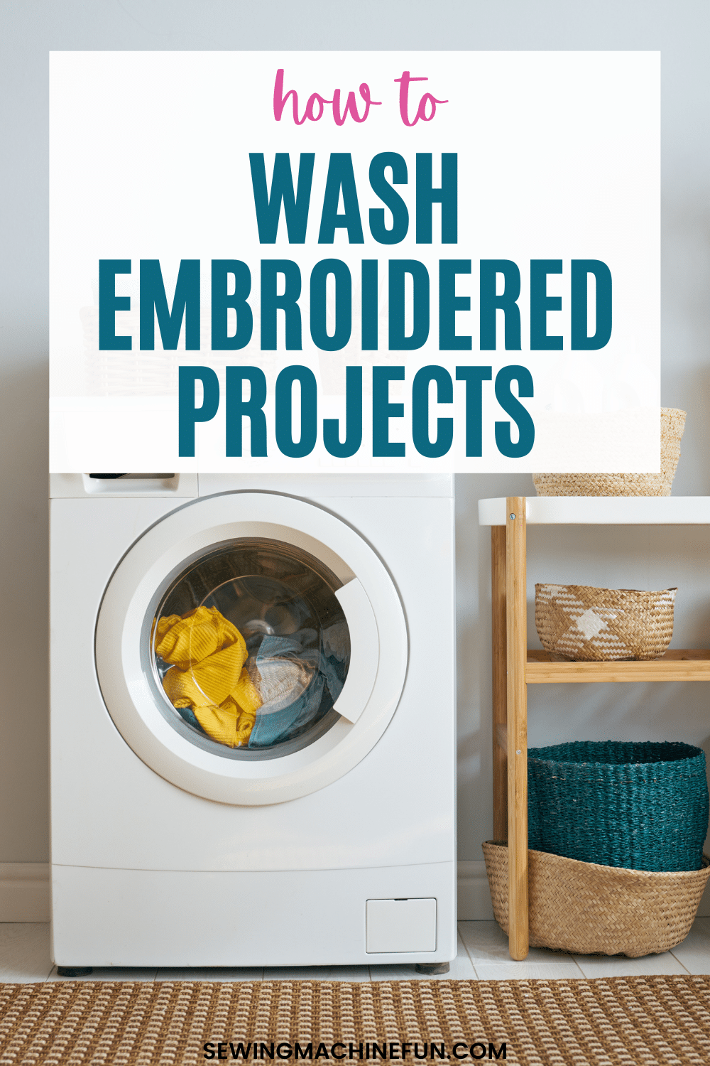 how to wash embroidered clothing