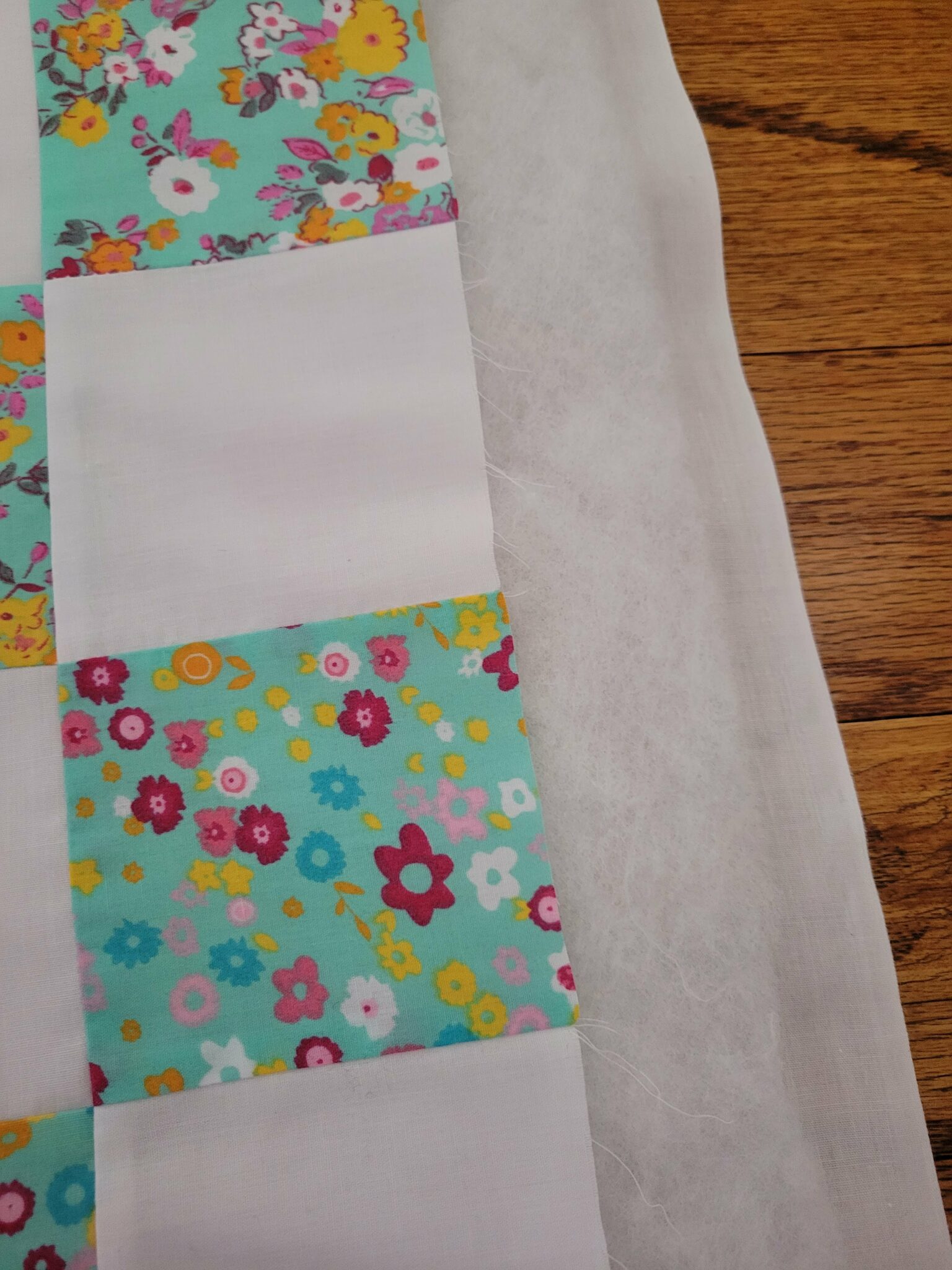 how to line up quilt sandwich