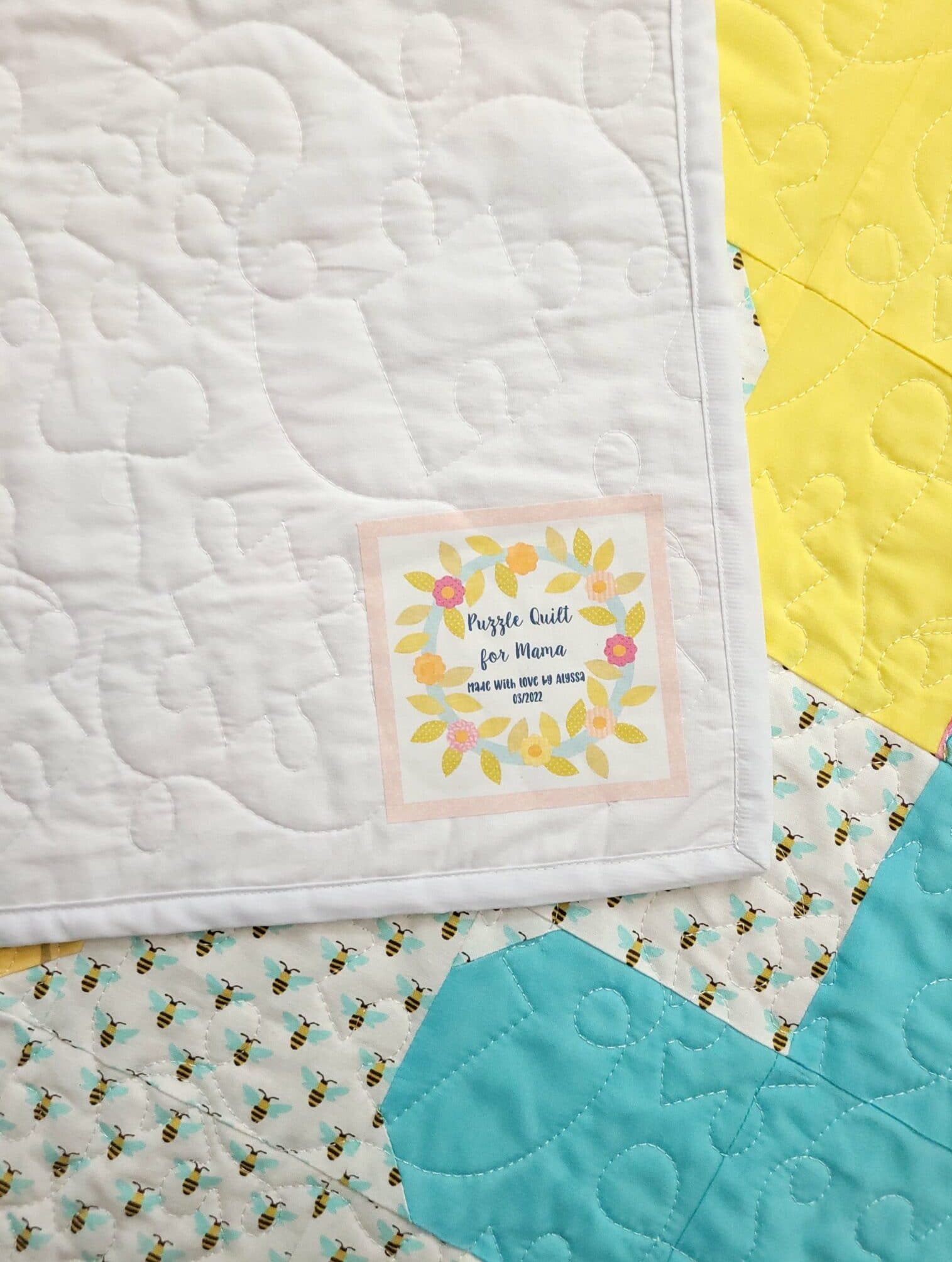 quilt labels with cricut maker