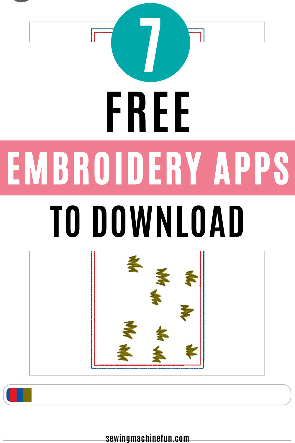 free embroidery apps