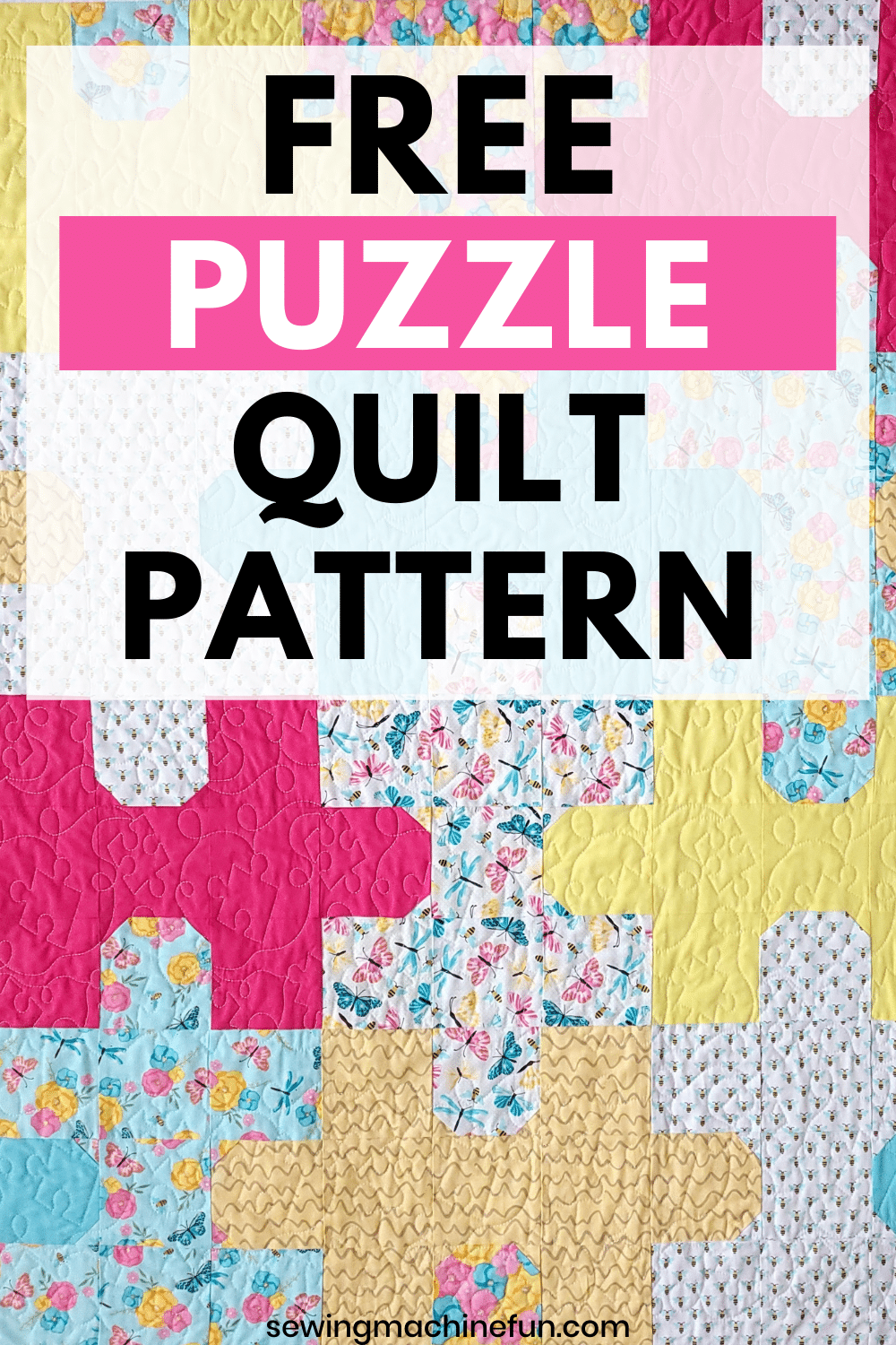 free jigsaw puzzle quilt pattern