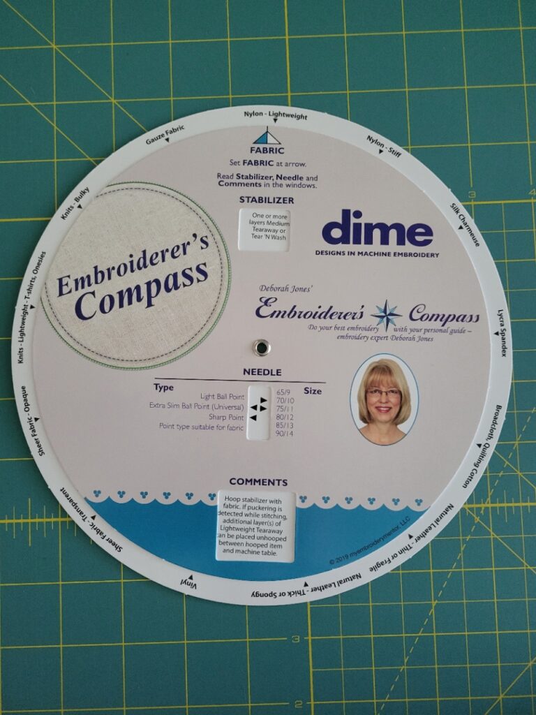 embroiderer's compass