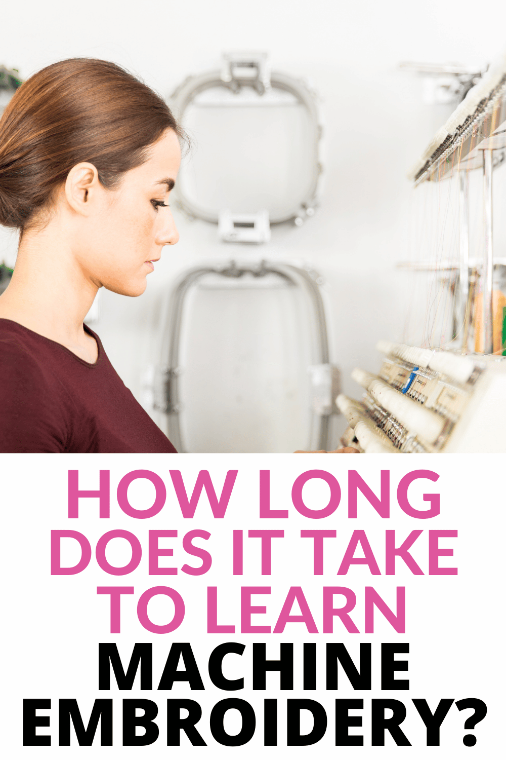 how long does it take to learn embroidery