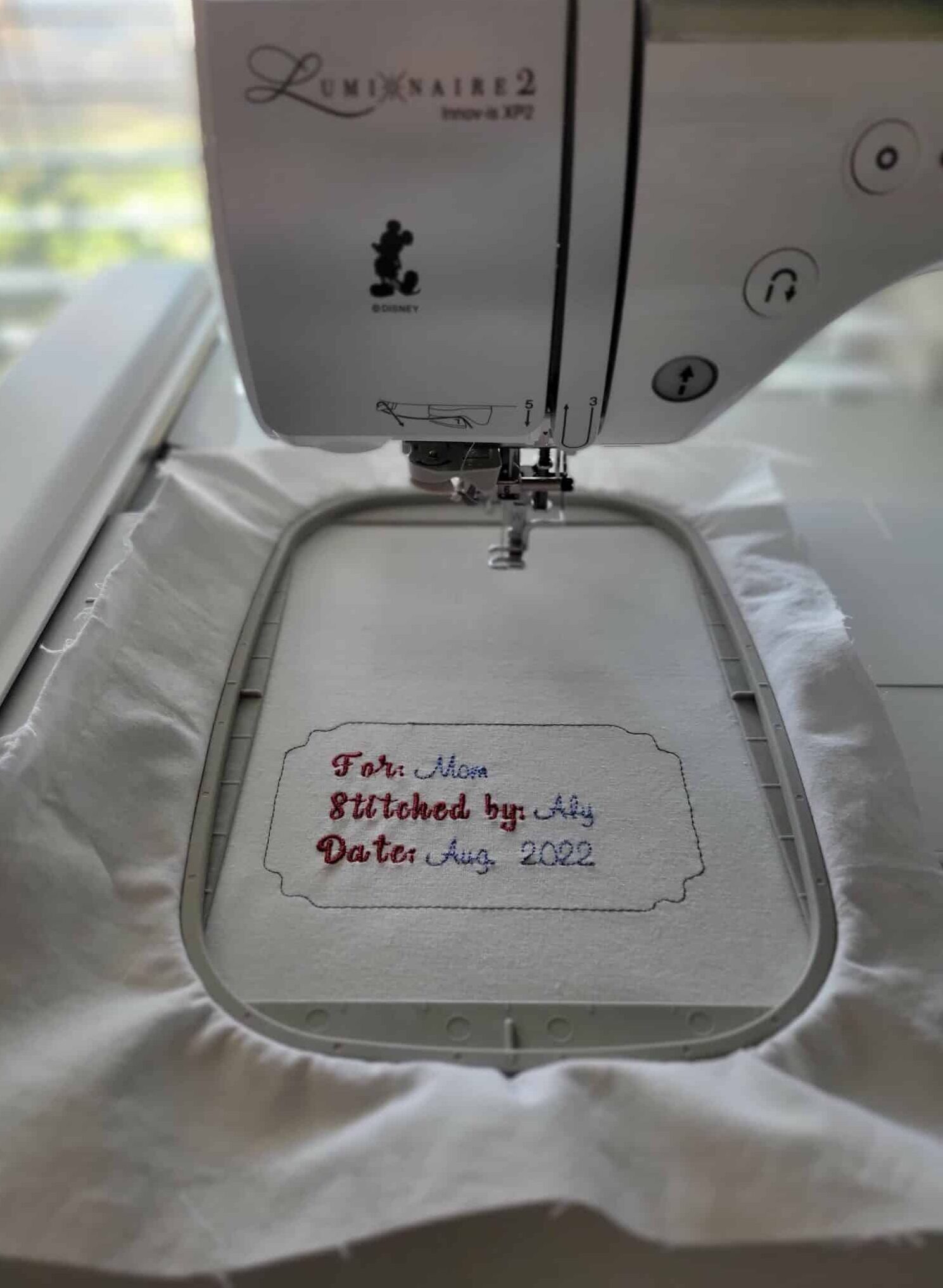 embroider it!