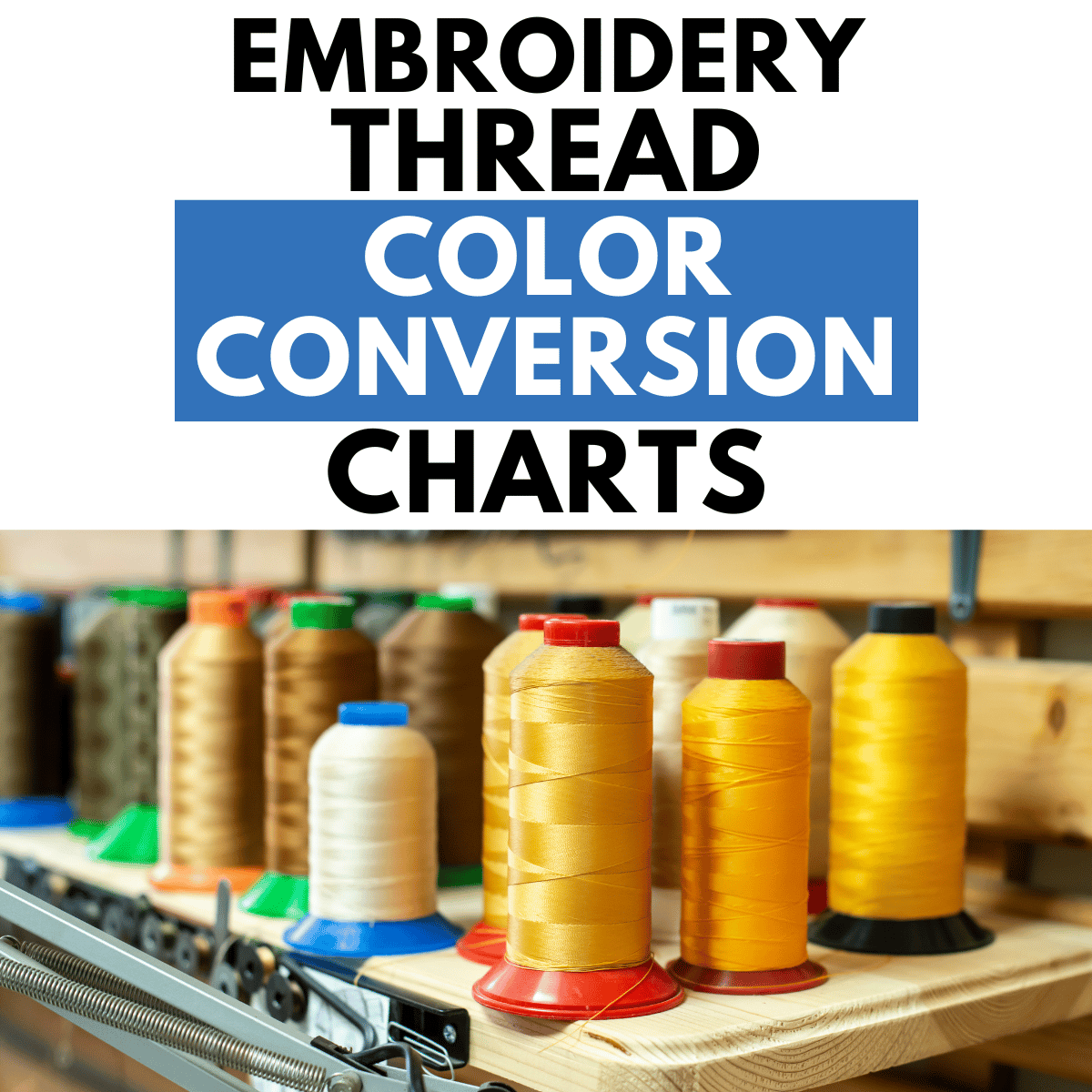 machine embroidery thread conversion charts