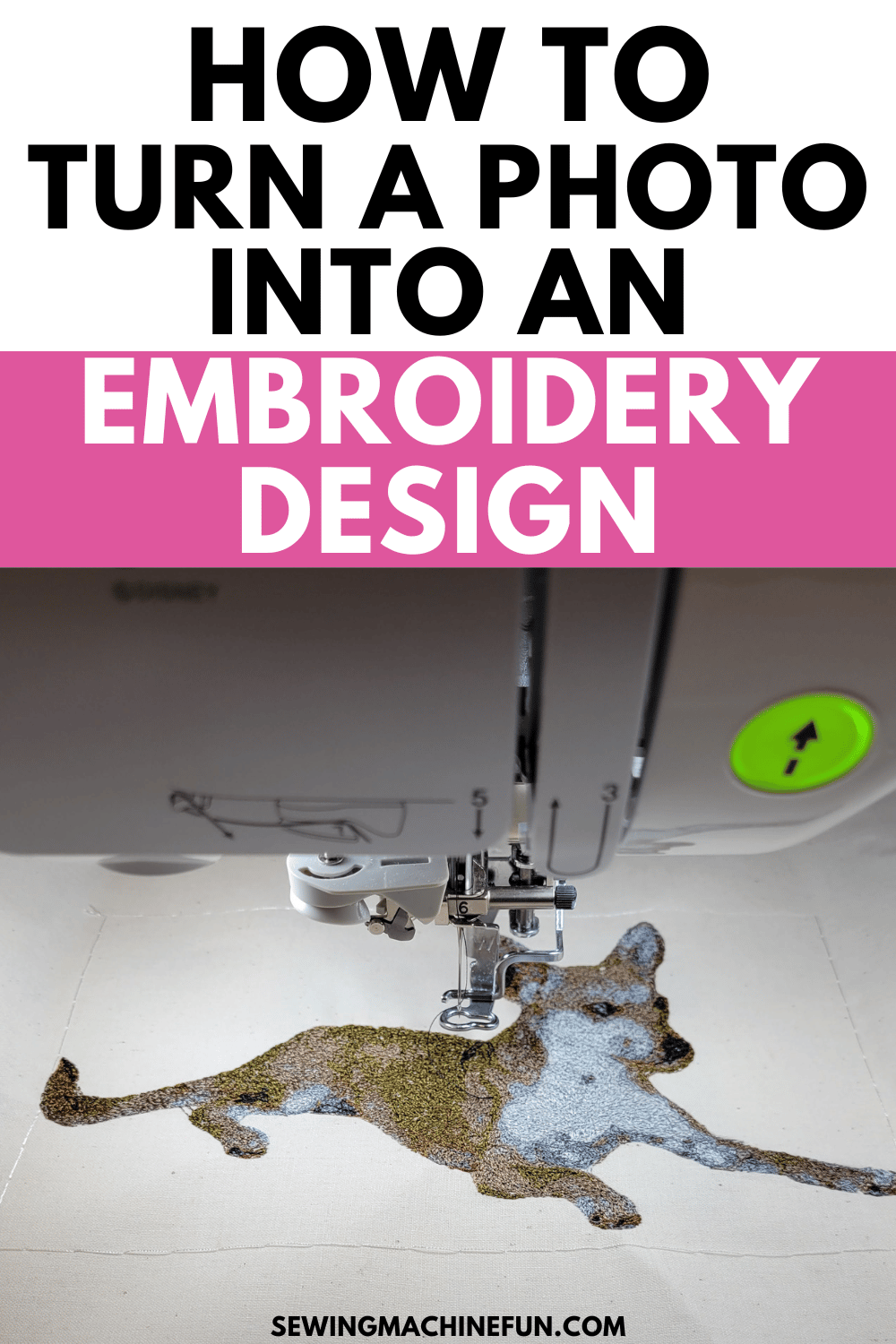 make a photo an embroidery design