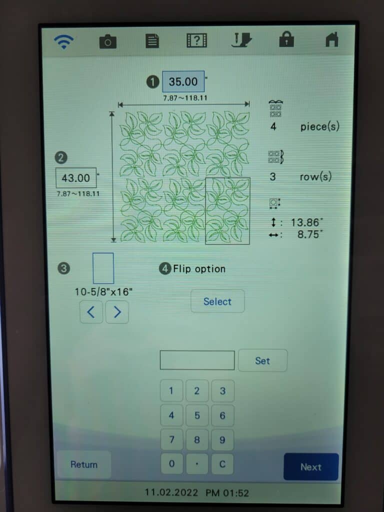 calculate number of hoopings