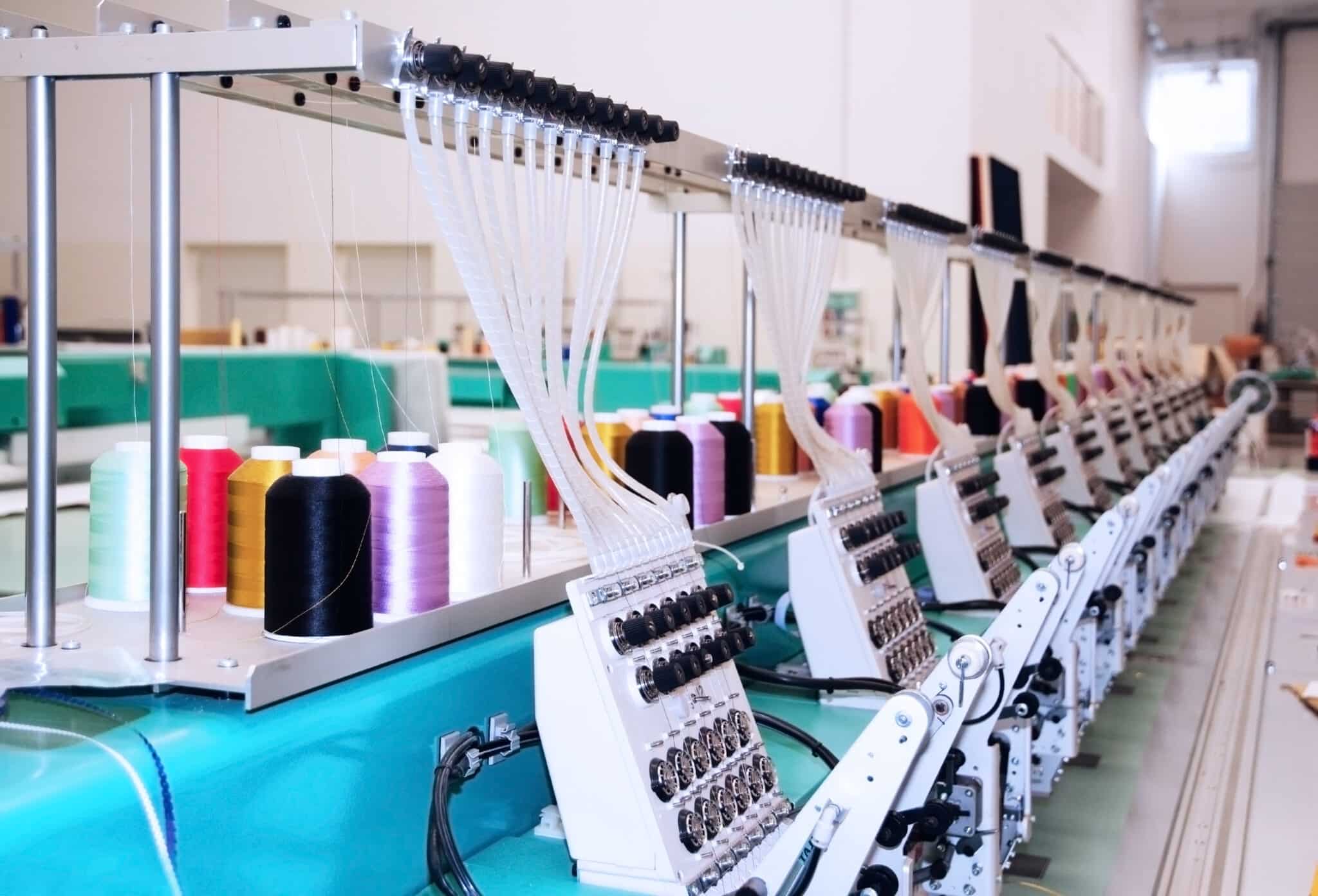 commercial embroidery machine manufacturer