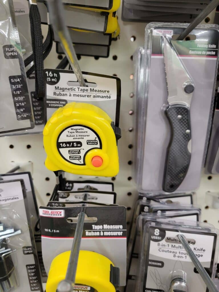 measuring tape