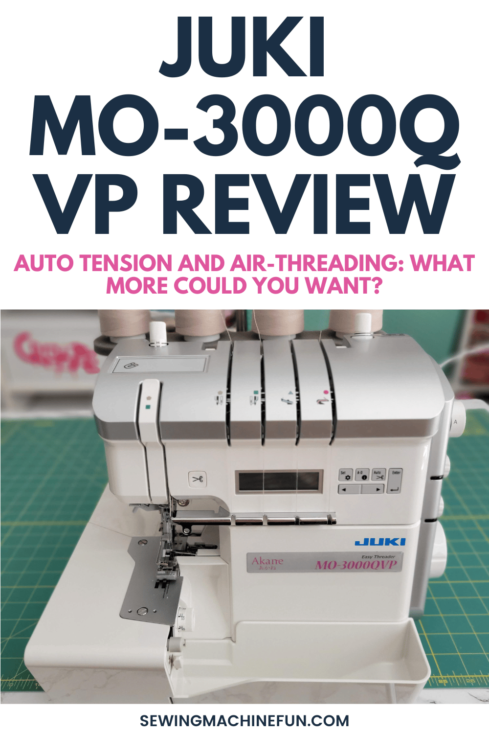 JUKI MO-3000QVP REVIEW