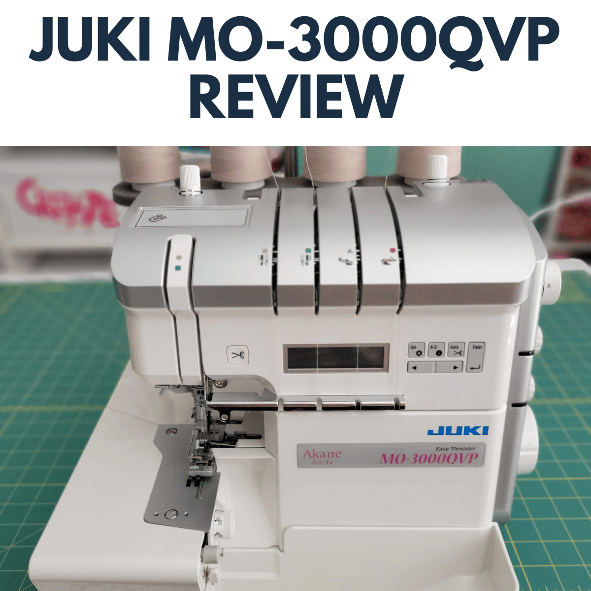 JUKI MO-3000QVP REVIEWS AND USE (1)