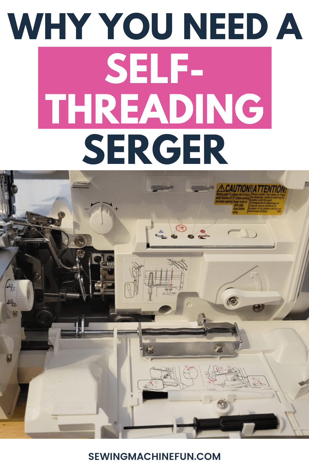 best self-threading serger