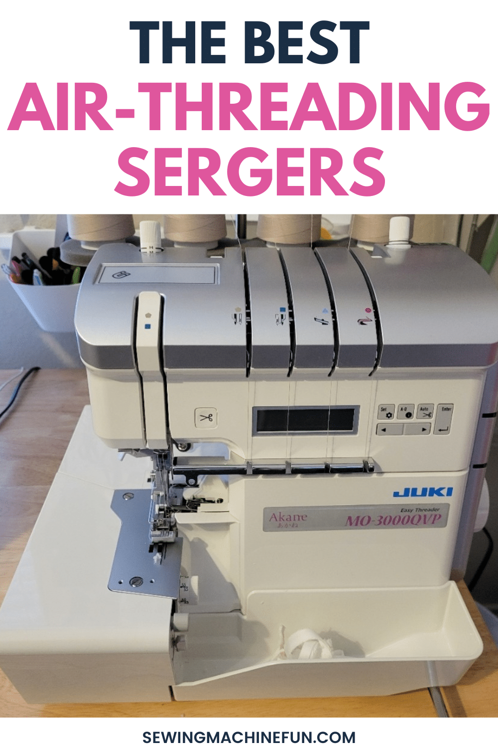 best self-threading sergers