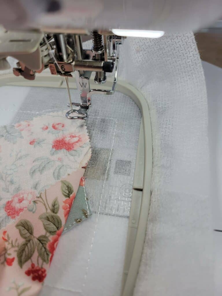 stitch placement line