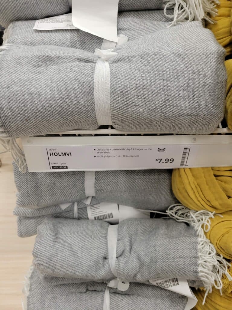 ikea throw