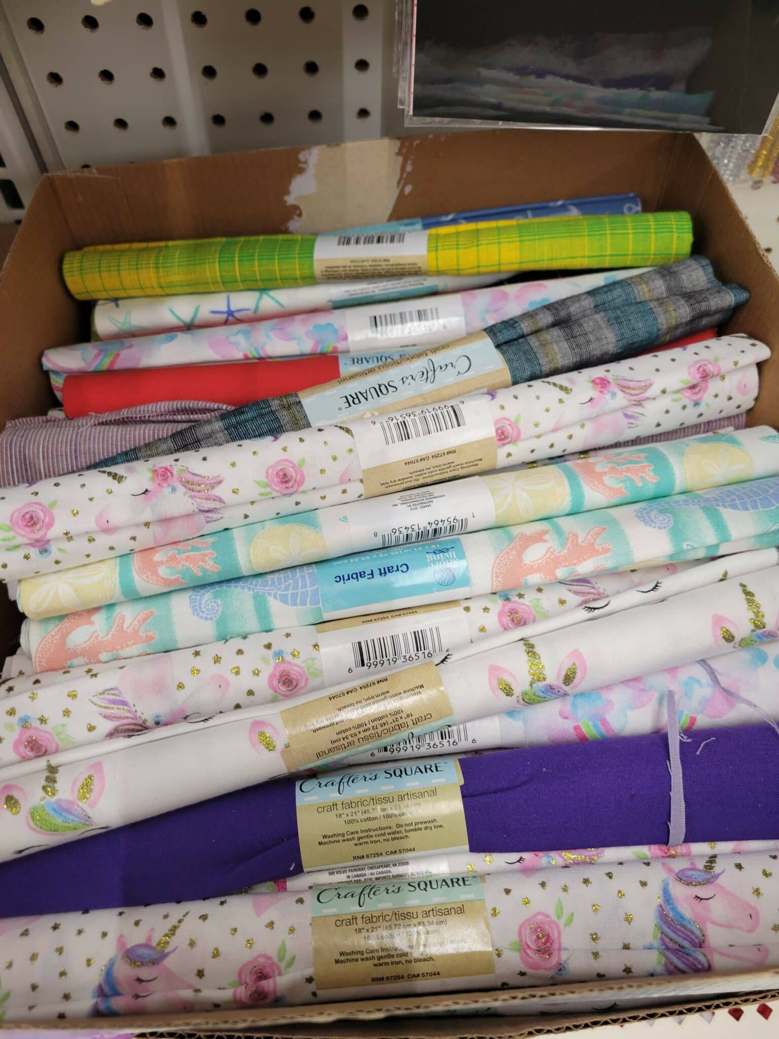 dollar tree fat quarters