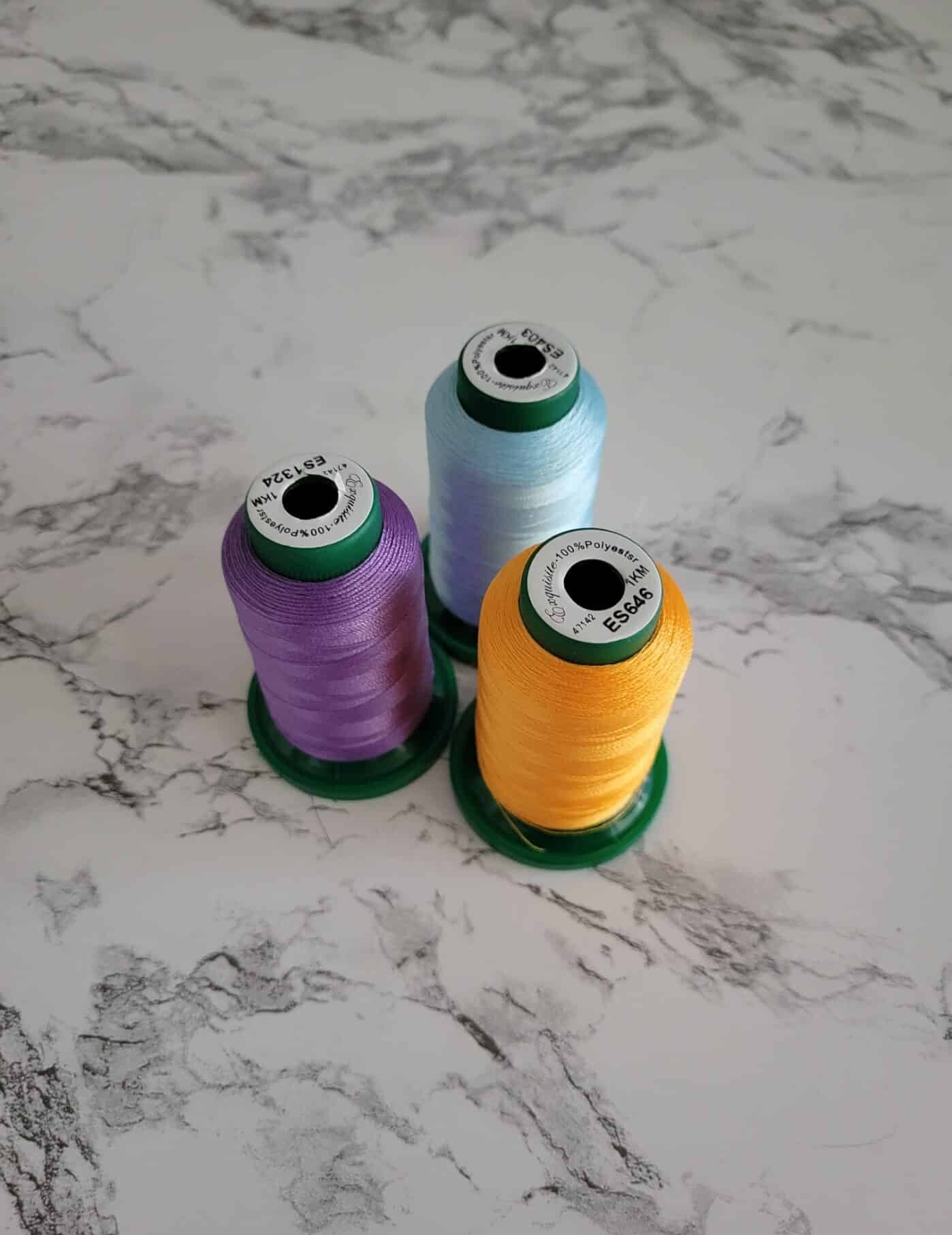 polyester embroidery thread