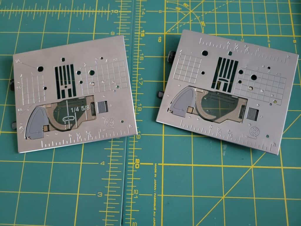 different needle plates