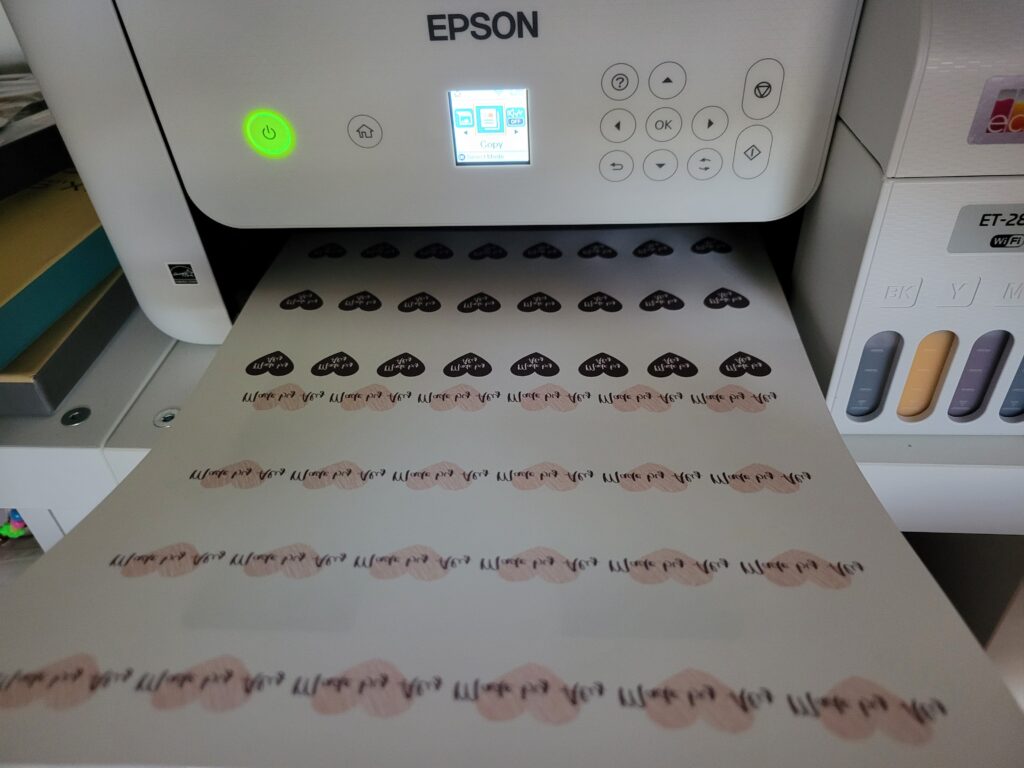 print the labels