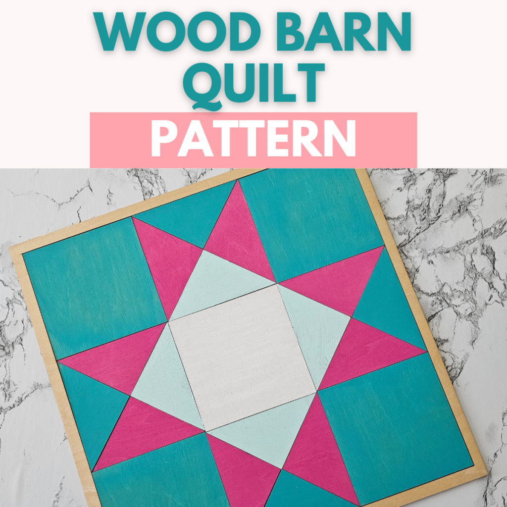 wood barn quilt pattern