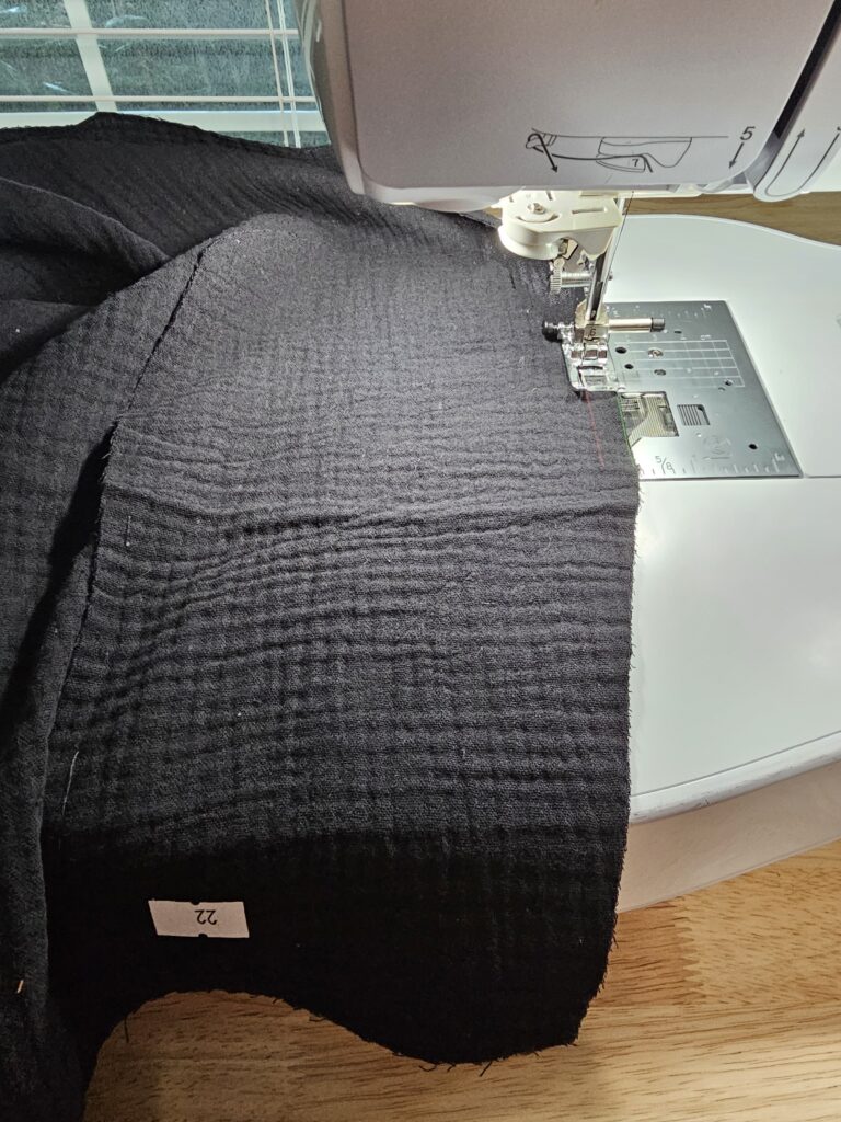 sewing my camilla pants